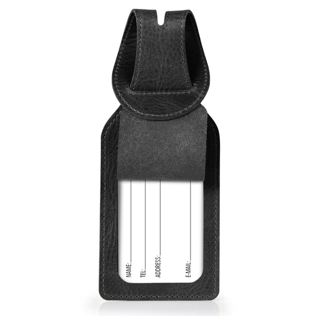 Leather Passport Case and Luggage Tag