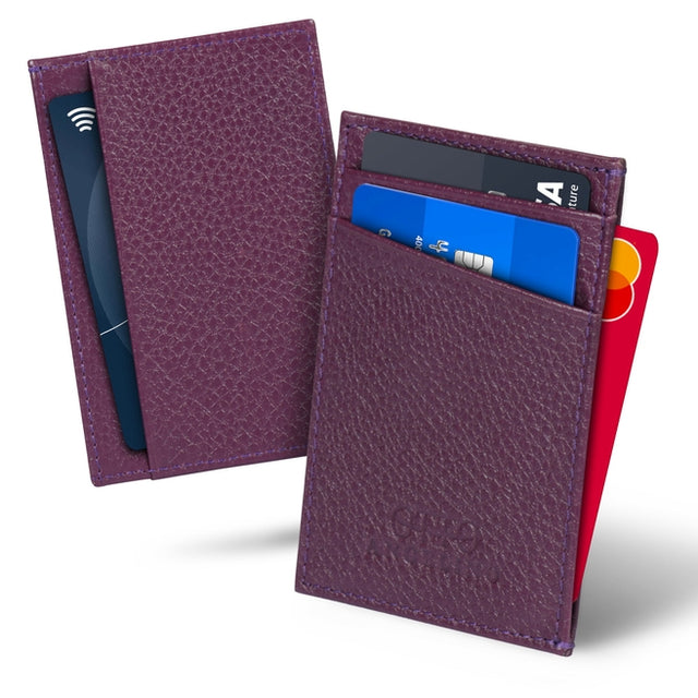 Leather Minimalist Card Wallet