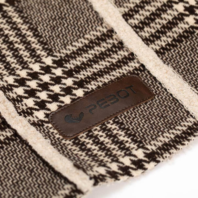 Grover Vest - Brown Plaid