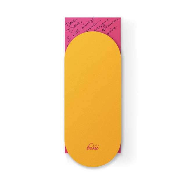 Happy Bday Slim Sleeve Card - Citrus