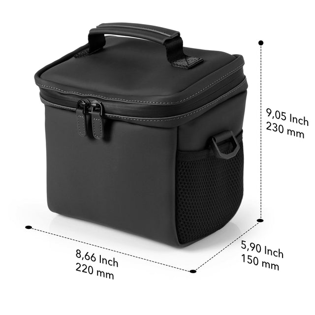 Leather Hand & Shoulder Camera Bag