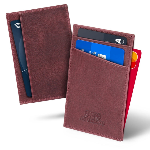 Leather Minimalist Card Wallet