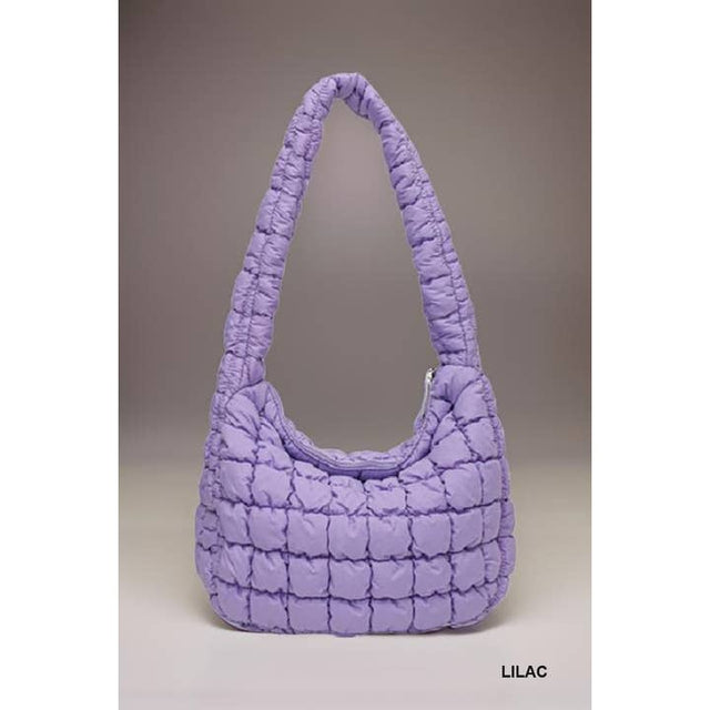 Puff Quilted Crossbody Shoulder Bag