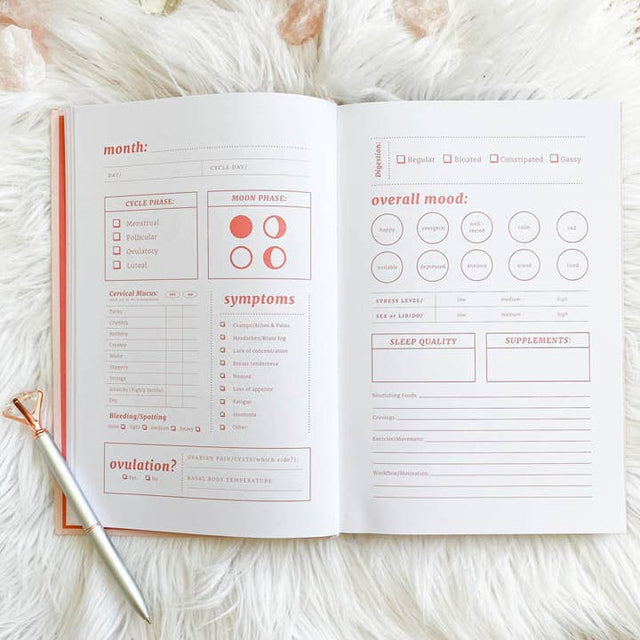 The Happy Hormone Tracker: A Wellness Journal for Women