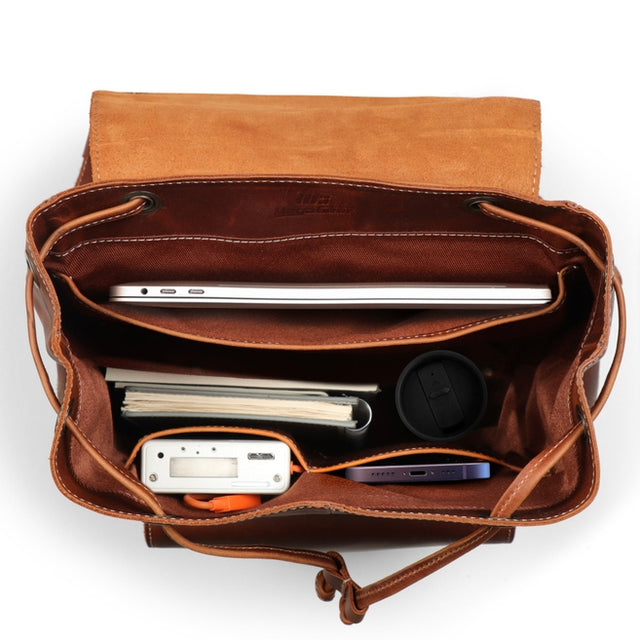 Handcrafted Leather Backpack