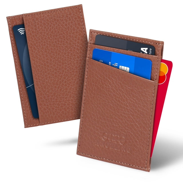 Leather Minimalist Card Wallet