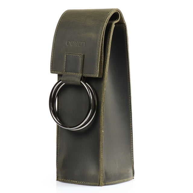 Leather Wine Bottle Holder