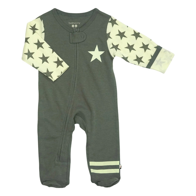 All Star Zipper Footie
