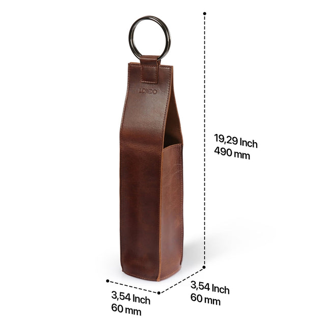 Leather Wine Bottle Holder