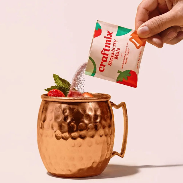 Strawberry Mule Cocktail Mixer - 6 Servings