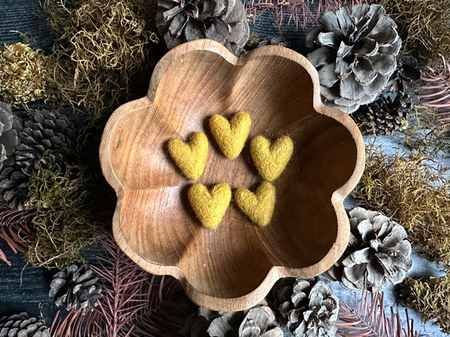 Felted Wool Heart