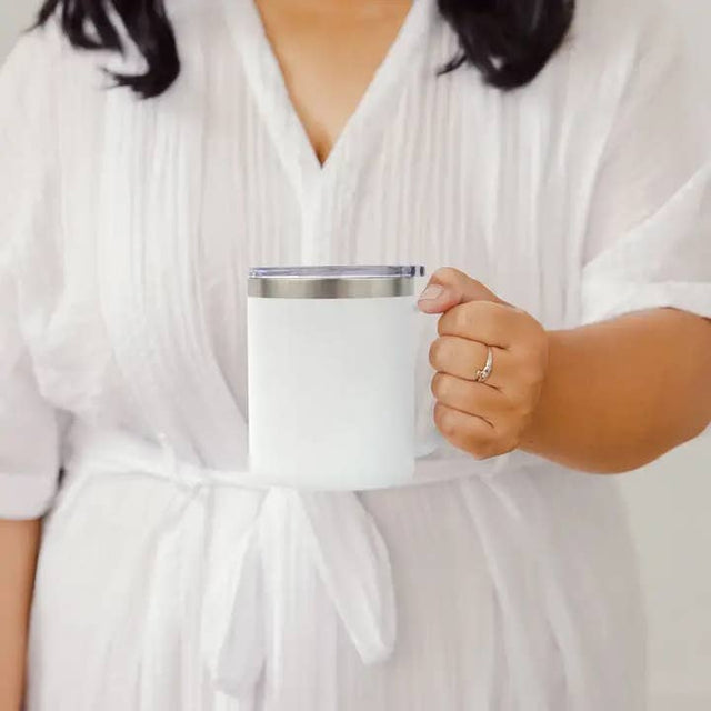Insulated Metal Travel Coffee Mug