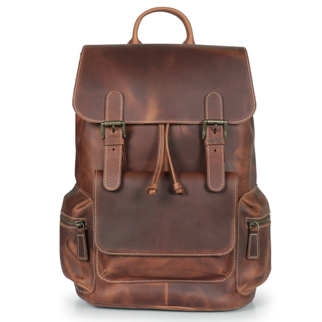 Handcrafted Leather Backpack