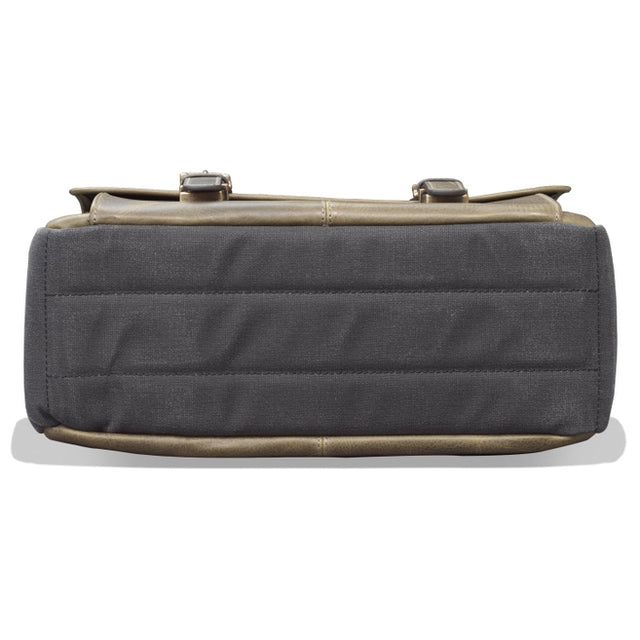 Canvas Leather Messenger Bag