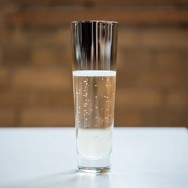 Modern Stemless Champagne Flute