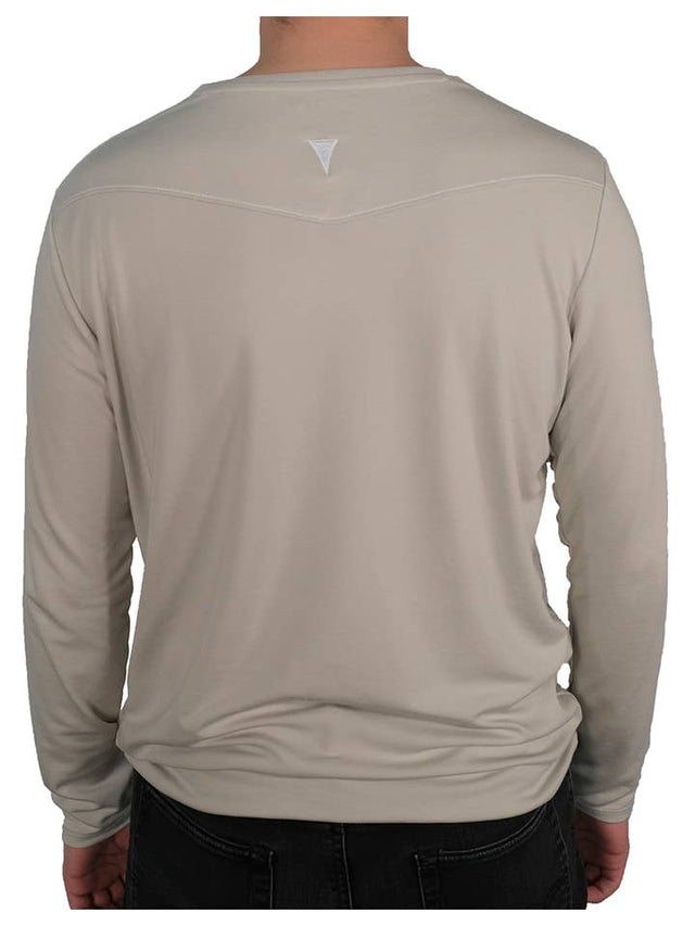 Long Sleeve Crew Collar (Light Taupe)
