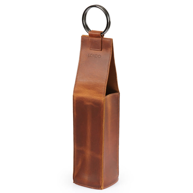 Leather Wine Bottle Holder