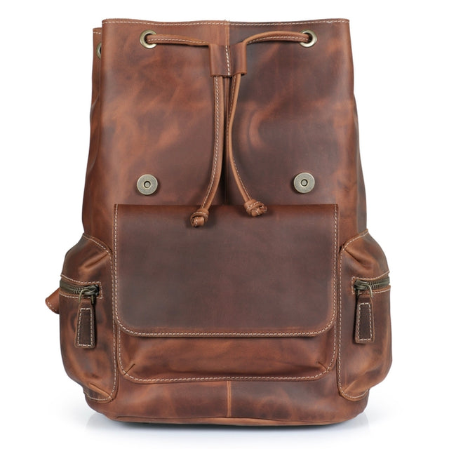 Handcrafted Leather Backpack