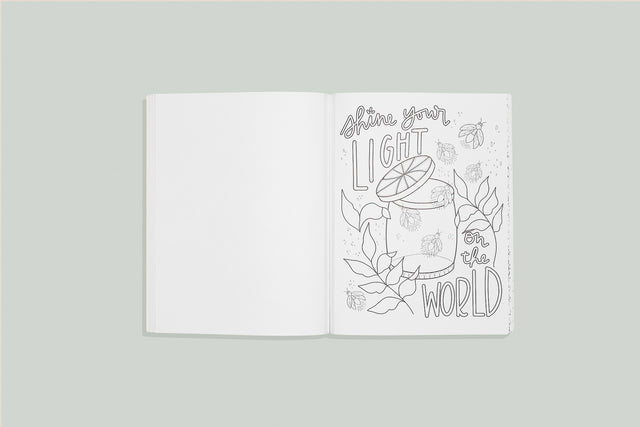 You are Made of Magic: Coloring Book with Affirmations