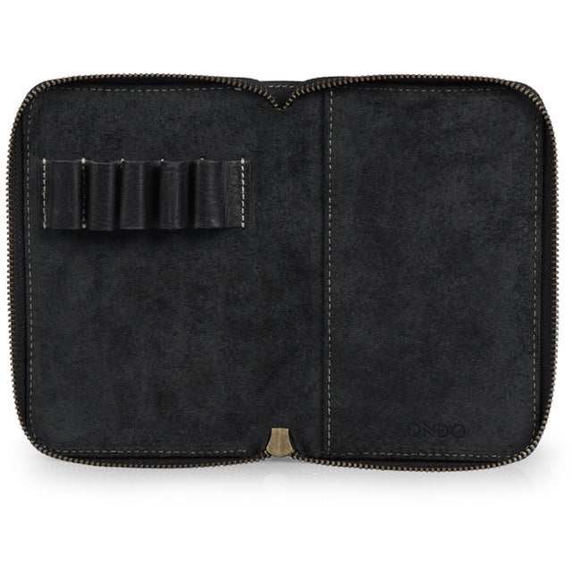 Leather Padfolio with Pencil Holder