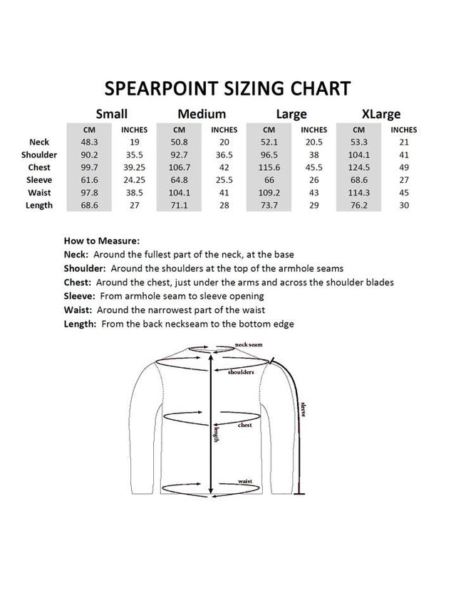 Long Sleeve Crew Collar (White and Mauve)