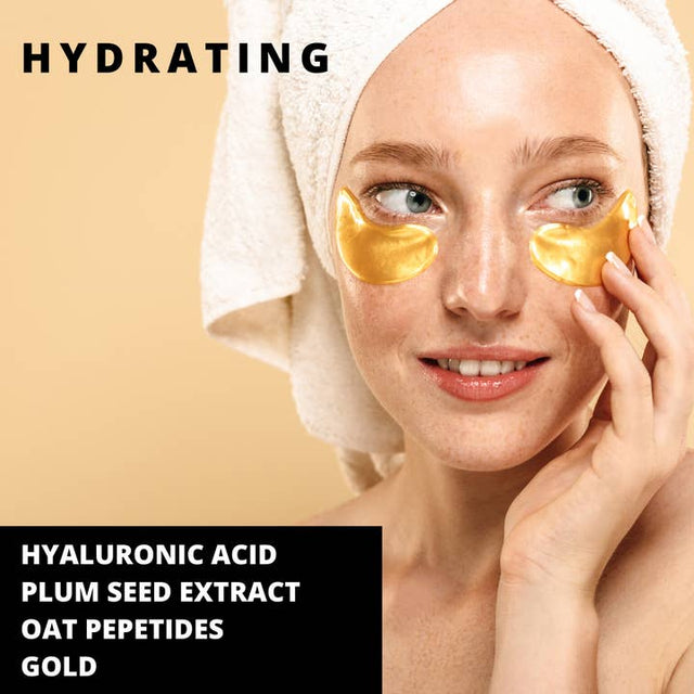 Gold and Hyaluronic Acid Eye Gel Mask