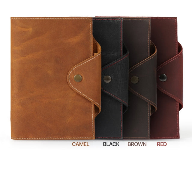 Leather Portfolio with Notepad