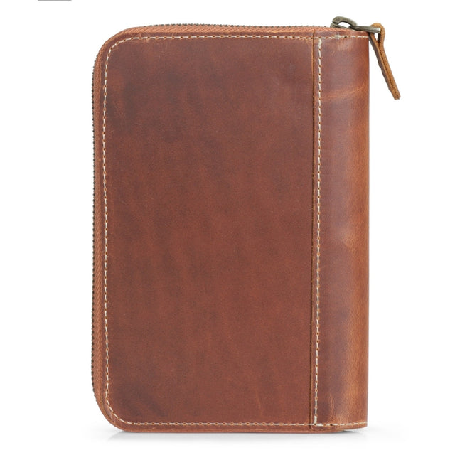Leather Padfolio with Pencil Holder