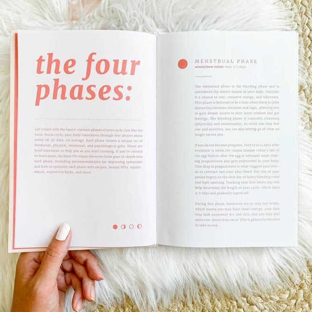 The Happy Hormone Tracker: A Wellness Journal for Women