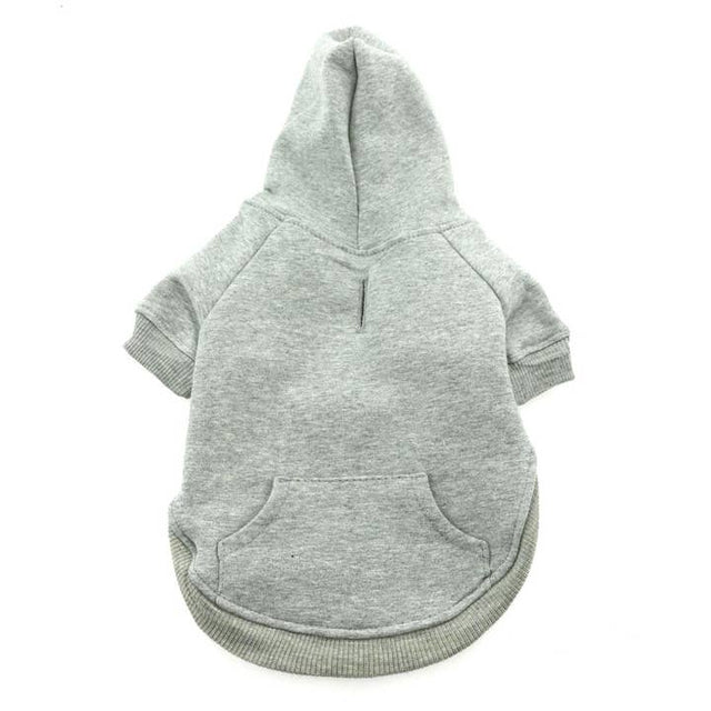 Flex-Fit Pet Hoodie - Gray