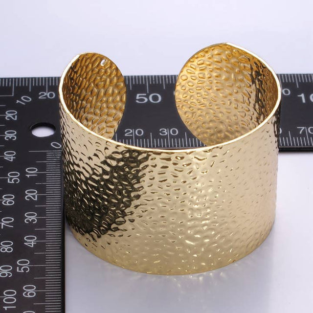 Hammered Cuff Bracelet