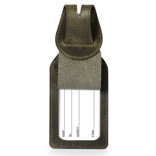 Leather Passport Case and Luggage Tag