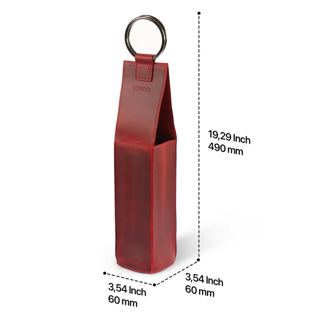 Leather Wine Bottle Holder