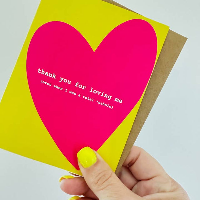 Thanks For Loving Me  Greeting Card