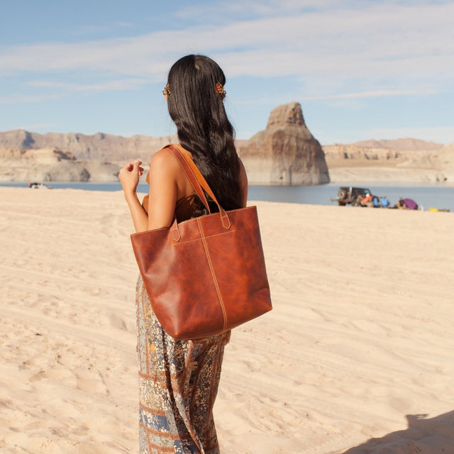 Leather Tote Bag