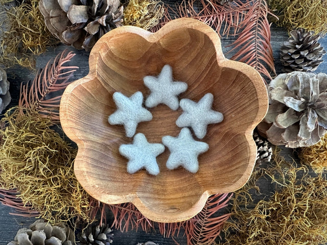 Felted Wool Star