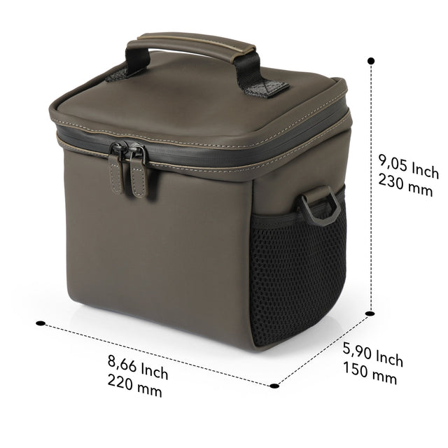 Leather Hand & Shoulder Camera Bag