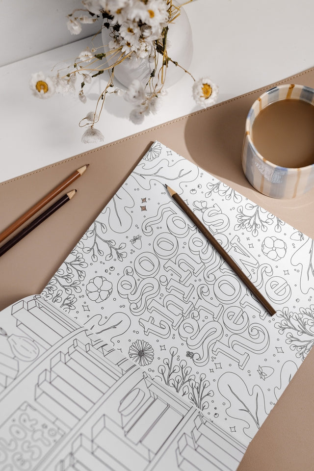 Good Things Grow Here - Premium Coloring Book
