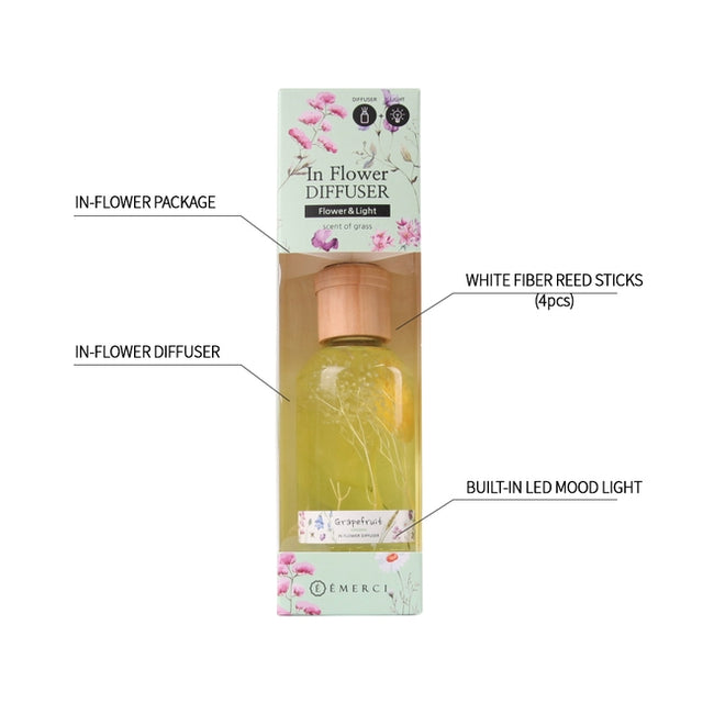 Grapefruit Mood Lamp Reed Diffuser