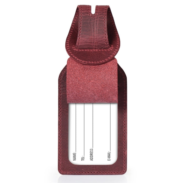 Leather Passport Case and Luggage Tag