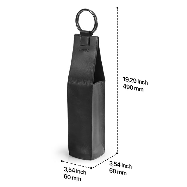 Leather Wine Bottle Holder