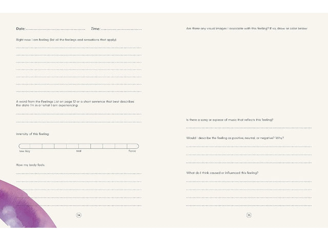 How Am I Feeling Right Now? - A Mindfulness Journal