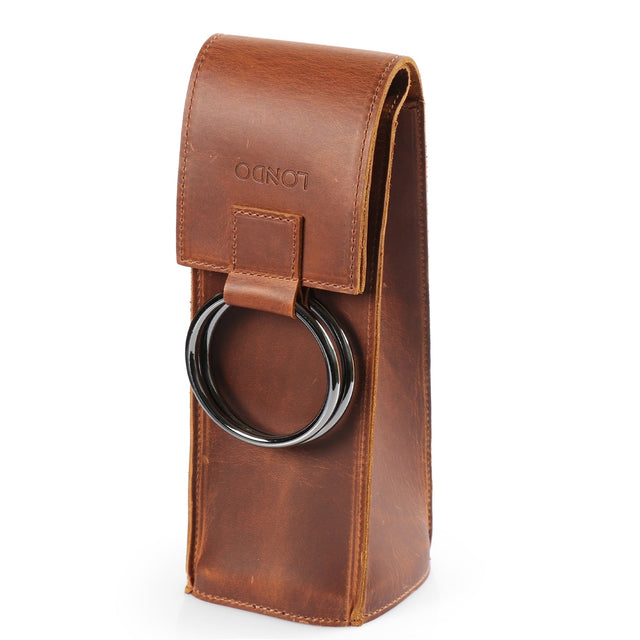Leather Wine Bottle Holder