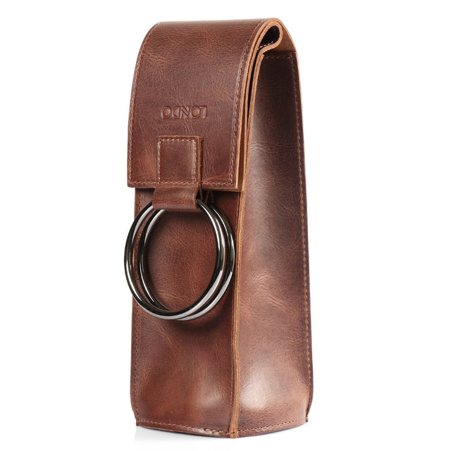 Leather Wine Bottle Holder