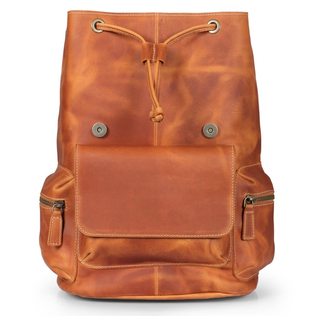 Handcrafted Leather Backpack