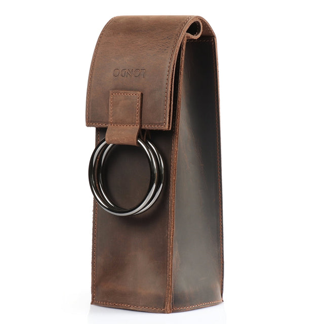 Leather Wine Bottle Holder