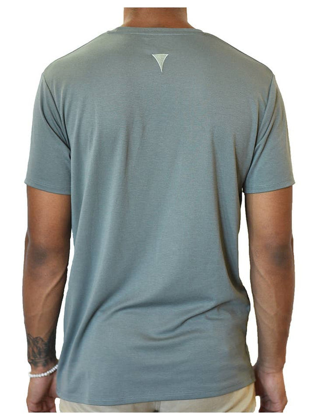 Short Sleeve Crew Collar (Gray)