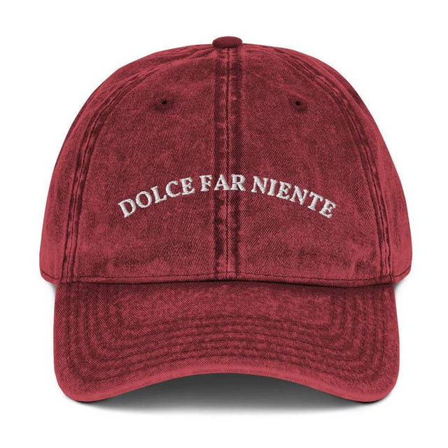 Dolce Far Niente - Vintage Cap