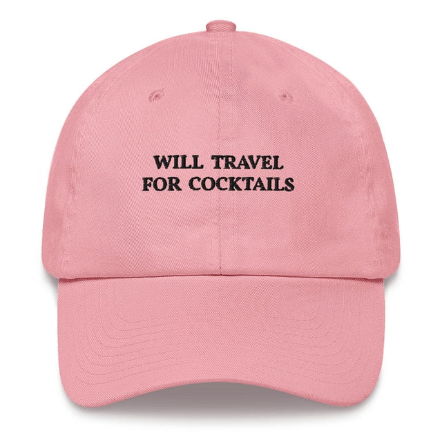 Will Travel for Cocktails - Cap