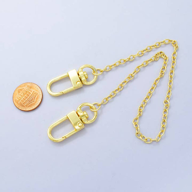 Dainty Bag Charm Chain